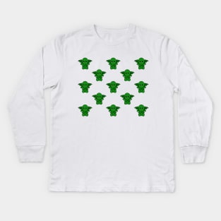 Cute Cthulhu Kids Long Sleeve T-Shirt